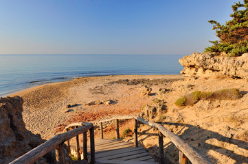 PUGLIA, SPIAGGIA DI CAMPOMARINO NEL SALENTO
