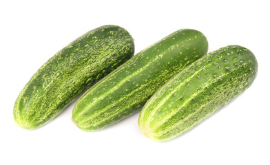 Fresh cucumbers.