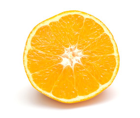 Lobule of fresh orange