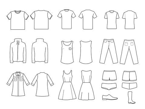 Clothing Line Drawing Images – Browse 3,049,579 Stock Photos