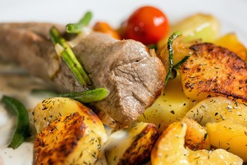 Pork tenderloin baked potatoes