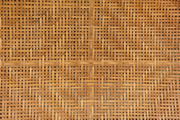 Texture of bamboo weave