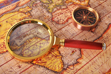 Map and compass