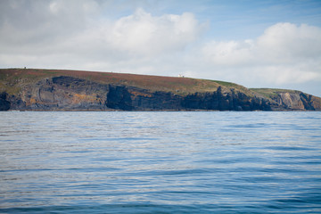 ocean klif Atalntycki woda klif Irlandia Europa wyspa niebieski