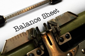 Balance sheet