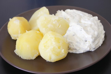 Kartoffeln mit Quark