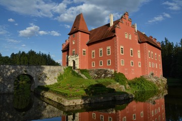 Naklejka premium Cervena Lhota Castle