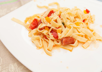 pasta with vegetables