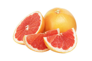 fresh ripe grapefruit