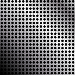 Metallic background with carbon texture