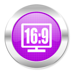 16 9 display icon