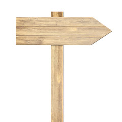 Holzschild
