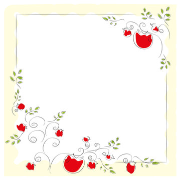 Pomegranate Card