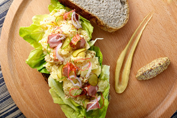 Potato Salad Sandwich