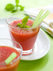 Vegetable juice or smoothie