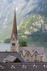 Fototapeta na wymiar Church in Hallstatt