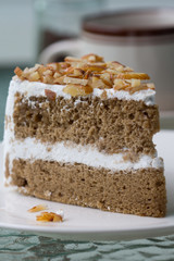 cake and coffee