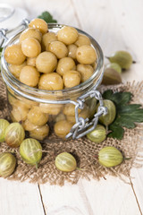 Preserved Gooseberries