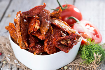 Portion of Sun Dried Tomatoes