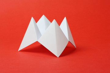 Paper Origami Fortune Teller - obrazy, fototapety, plakaty