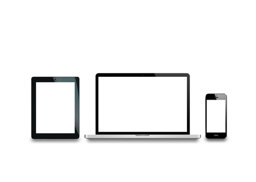 laptop tablette smartphone