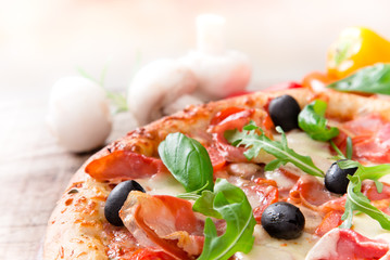 Delicious italian pizza © Lukas Gojda