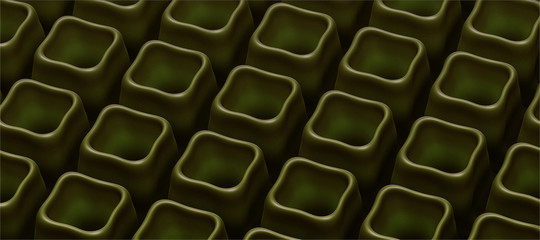 Fototapeta premium abstract pattern 3d-generated background