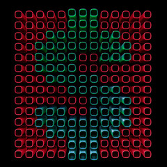 dollar sign abstract 3d-generated background