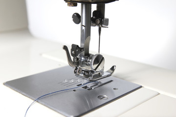 White sewing machine