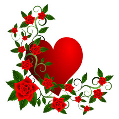 Beautiful Valentine's Day illustration