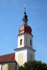 St. Michal Kirche in Thalmässing - obrazy, fototapety, plakaty