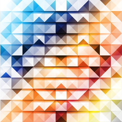 Obraz premium Abstrakte geometrische Gestaltung