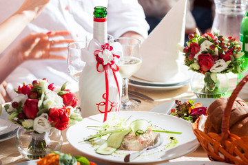 banquet table