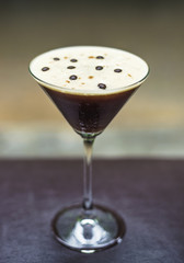 espresso martini alcoholic cocktail drink