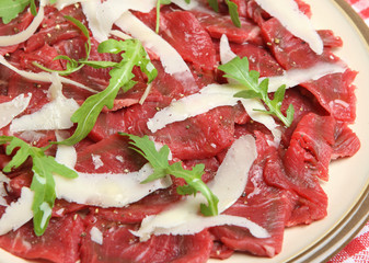 Beef Carpaccio with Parmesan Shavings
