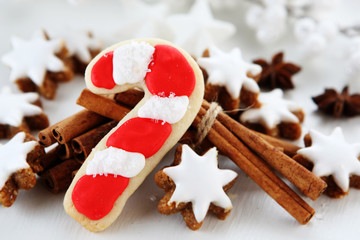 candy cane cookie