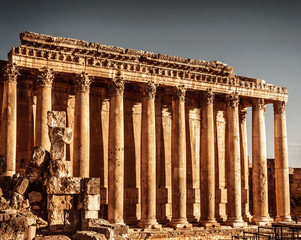 Jupiter's temple, Baalbek, Lebanon