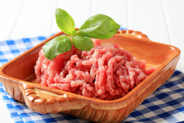 Fresh ground meat