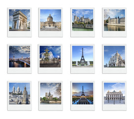 Paris France Polaroid