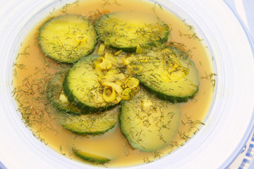 Gurkensuppe