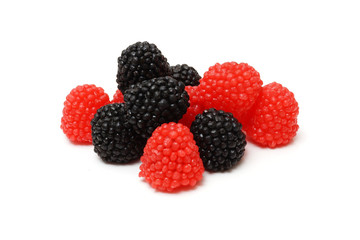 Gum candy-flavored blackberry