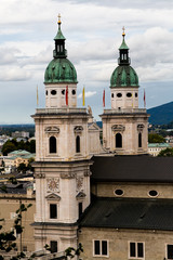 Obraz premium City of Salzburg in Germany, Europe.
