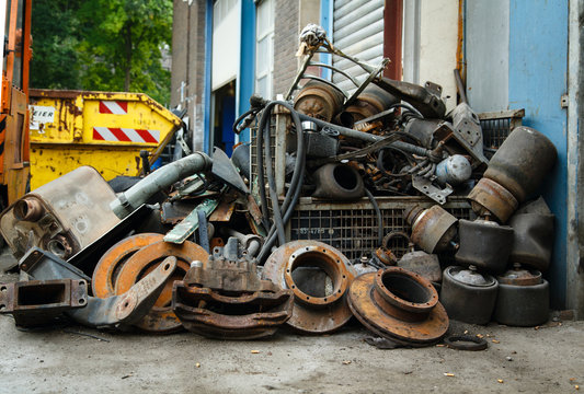 Scrap Metal, Old Car Parts