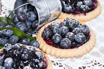 Homemade Blueberry Tart