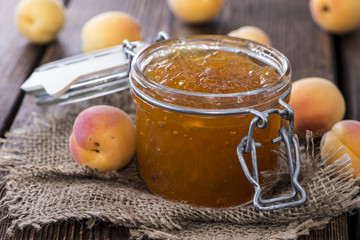 Fresh made Apricot Jam