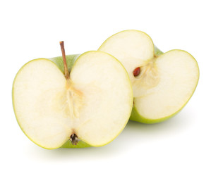 green apple half