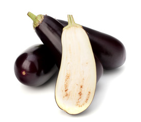 eggplant or aubergine vegetable