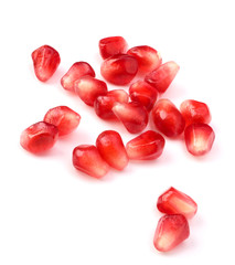 Ripe pomegranate seeds