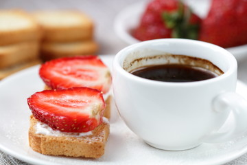 Breakfast scene