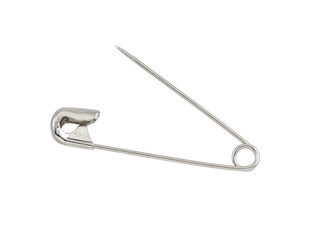 Safety pin isolated
